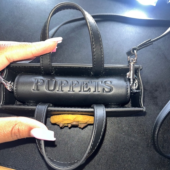 Puppets And Puppets SMALL LEATHER COOKIE BAG - Picture 5 of 6